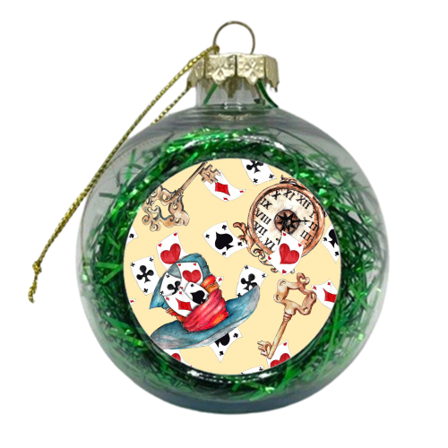 Alice ii - xmas bauble by haris kavalla