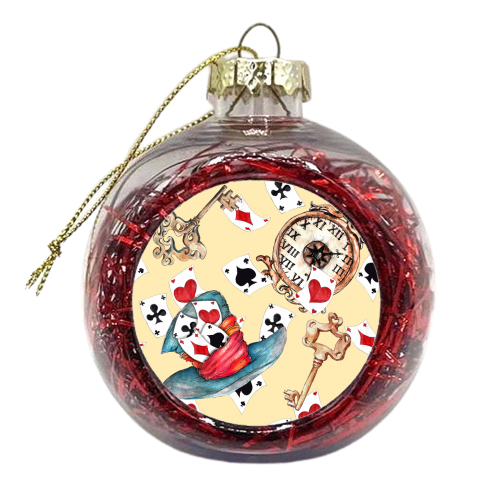 Alice ii - xmas bauble by haris kavalla