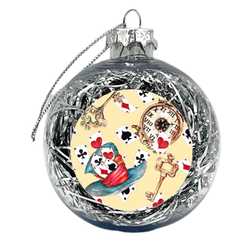 Alice ii - xmas bauble by haris kavalla