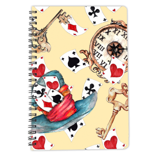 Alice ii - personalised A4, A5, A6 notebook by haris kavalla