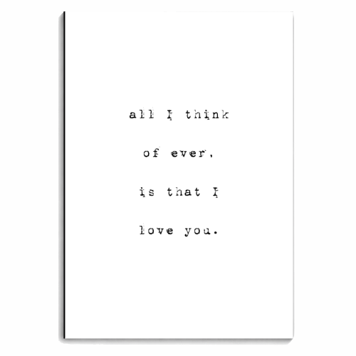 All I Think.. - personalised A4, A5, A6 notebook by Pink and Pip