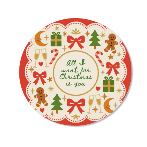 All I want for Christmas - Magnet by Lilly Rose