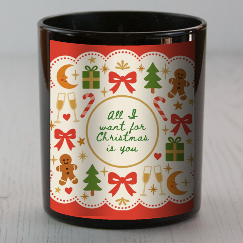 All I want for Christmas - scented candle by Lilly Rose