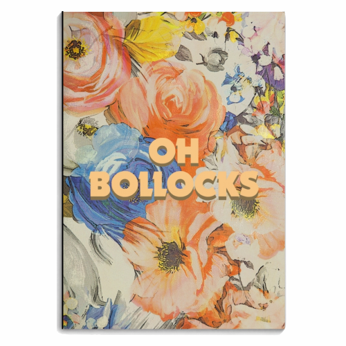 All The Swears no.1 - personalised A4, A5, A6 notebook by Giddy Kipper