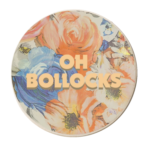 All The Swears no.1 - personalised beer coaster by Giddy Kipper