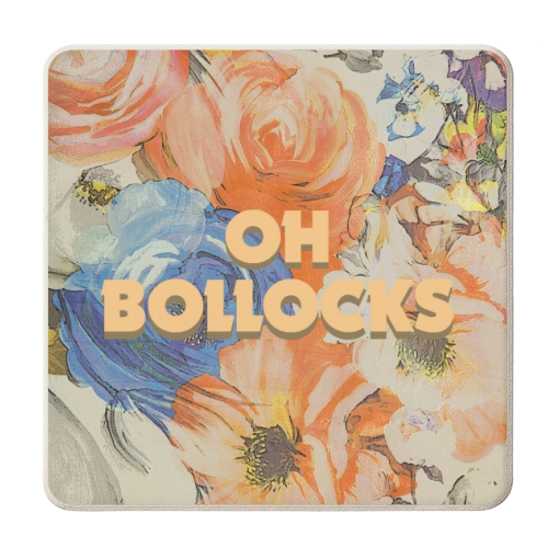 All The Swears no.1 - personalised beer coaster by Giddy Kipper