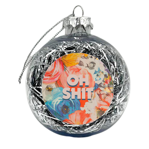 All The Swears no.2 - xmas bauble by Giddy Kipper