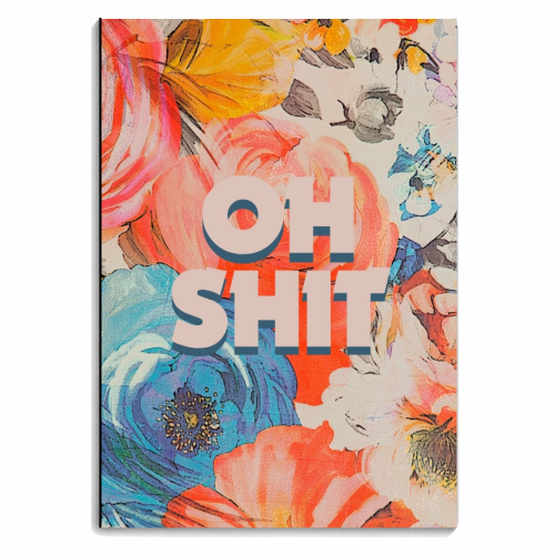 All The Swears no.2 - personalised A4, A5, A6 notebook by Giddy Kipper