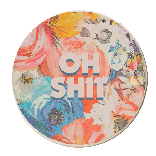 All The Swears no.2 - personalised beer coaster by Giddy Kipper