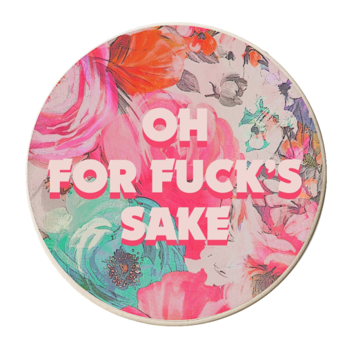 All The Swears no.3 - personalised beer coaster by Giddy Kipper