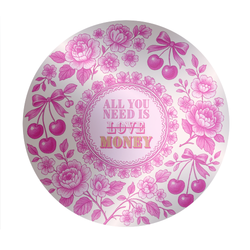 All You Need Is.. Money. - Circle Sticker by Lilly Rose