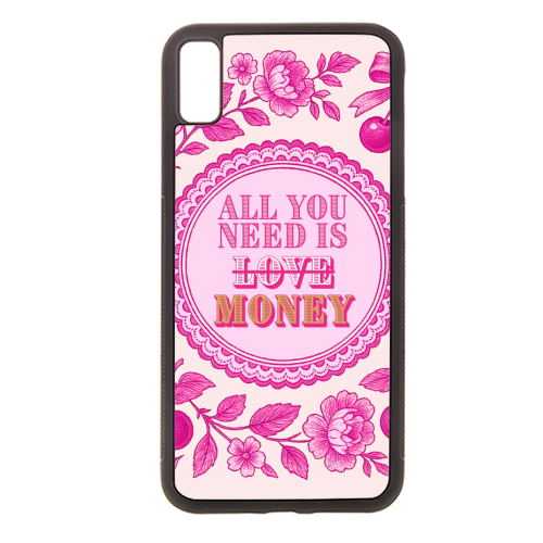 All You Need Is.. Money. - stylish phone case by Lilly Rose