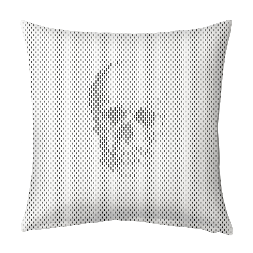 Almost Skull - designed cushion by Sustici