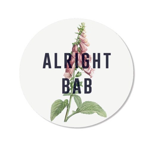 Alright Bab - Magnet by The 13 Prints