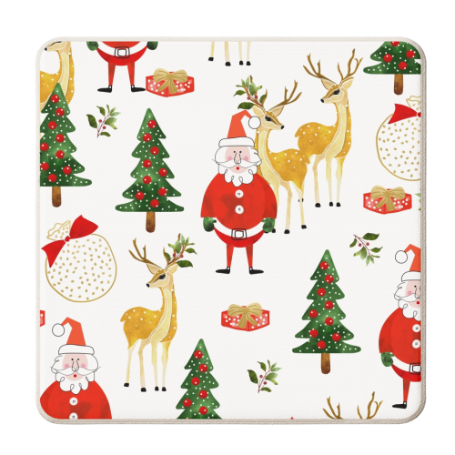 Always Christmas - personalised beer coaster by Uma Prabhakar Gokhale