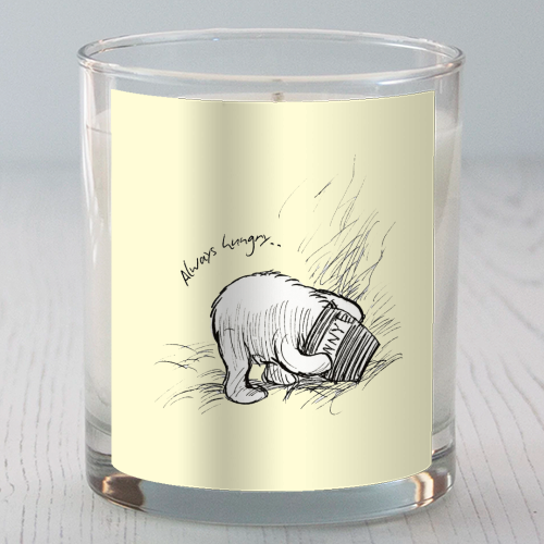 Always Hungry - scented candle by Ms Doodle