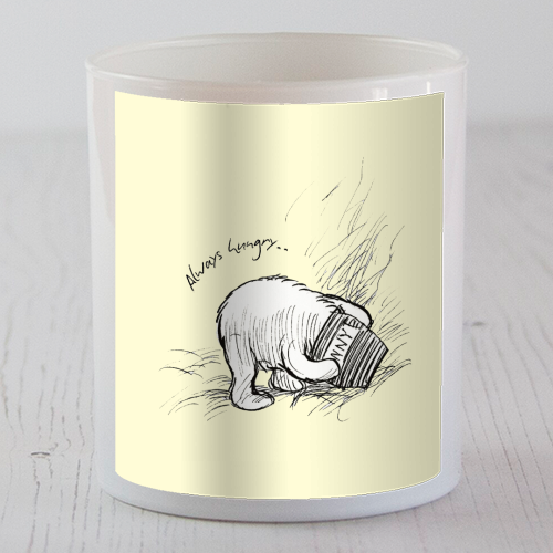 Always Hungry - scented candle by Ms Doodle