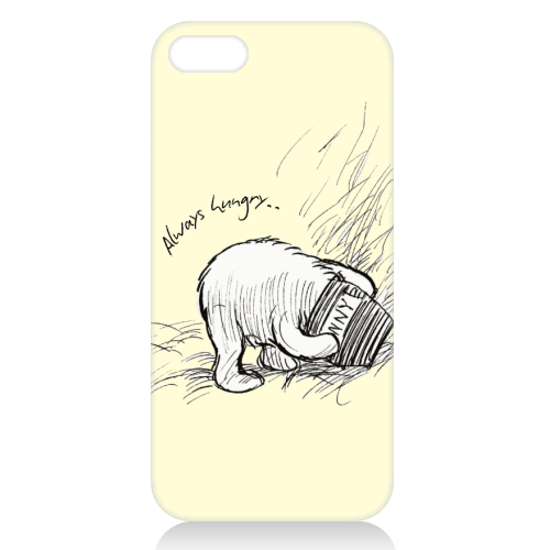 Always Hungry - unique phone case by Ms Doodle