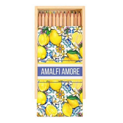 Amalfi Amore - Coloured Pencils with Box by Lilly Rose