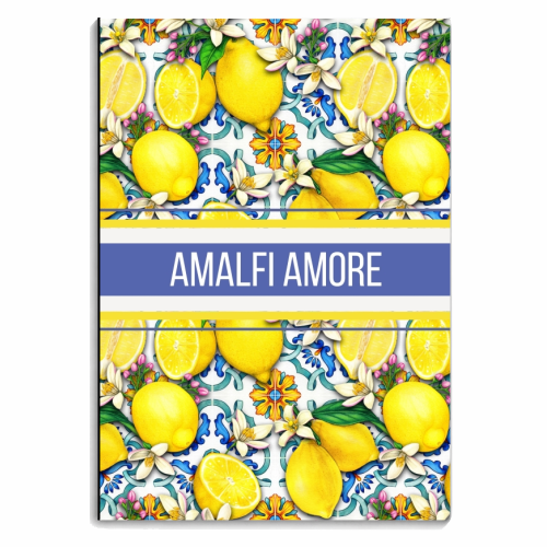 Amalfi Amore - personalised A4, A5, A6 notebook by Lilly Rose