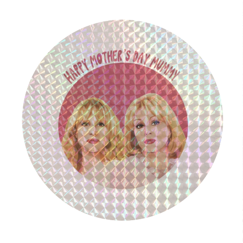 Amandaland inspired Mother's Day design - Circle Sticker by Giddy Kipper