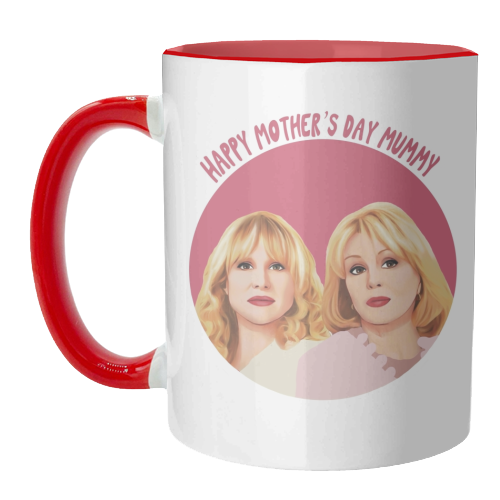 Amandaland inspired Mother's Day design - unique mug by Giddy Kipper