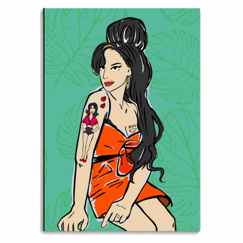 Amy - personalised A4, A5, A6 notebook by Bec Broomhall