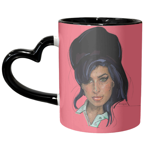 Amy - unique mug by Beverley Rae
