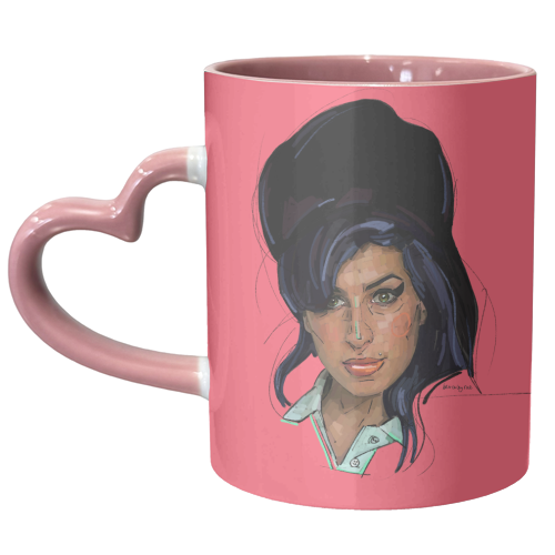 Amy - unique mug by Beverley Rae