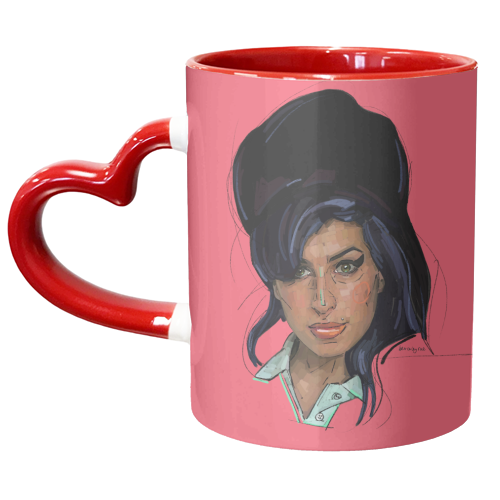 Amy - unique mug by Beverley Rae