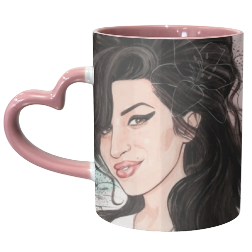 Amy - unique mug by Helen Green