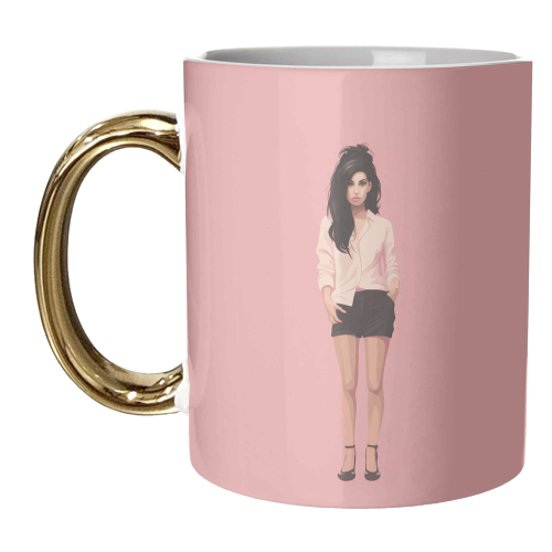 Amy singer - unique mug by haris kavalla