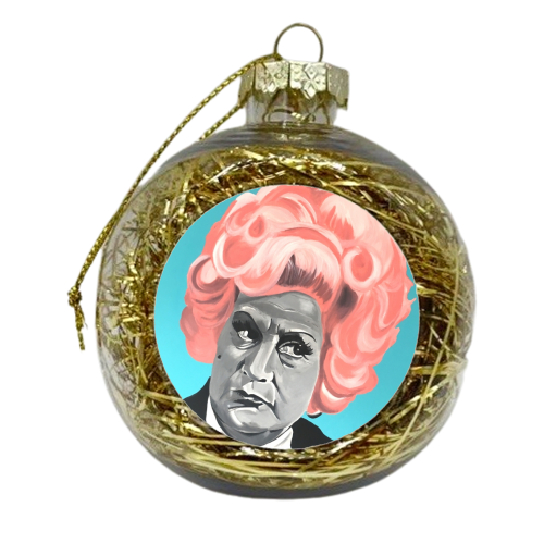 "And I am unanimous in this" - xmas bauble by Kirstie Taylor
