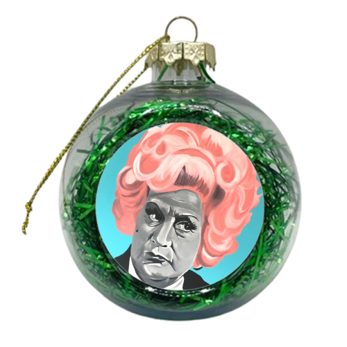 "And I am unanimous in this" - xmas bauble by Kirstie Taylor