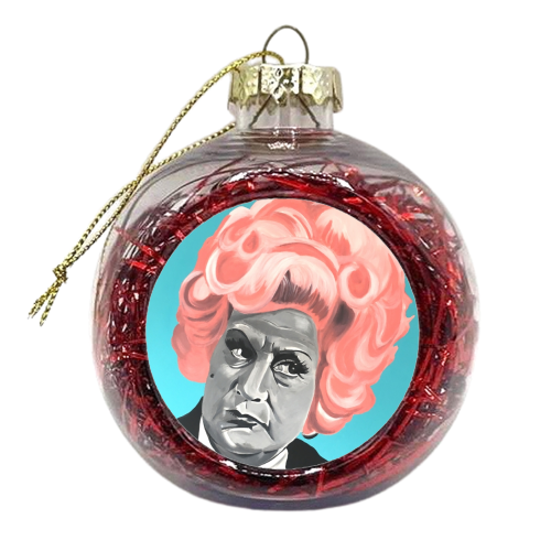 "And I am unanimous in this" - xmas bauble by Kirstie Taylor