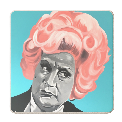 "And I am unanimous in this" - personalised beer coaster by Kirstie Taylor