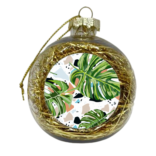 And In Nature I Find The Missing Pieces I Have Been Searching for - xmas bauble by Uma Prabhakar Gokhale