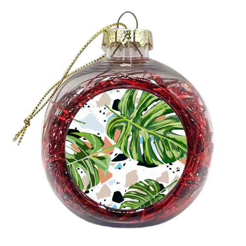 And In Nature I Find The Missing Pieces I Have Been Searching for - xmas bauble by Uma Prabhakar Gokhale