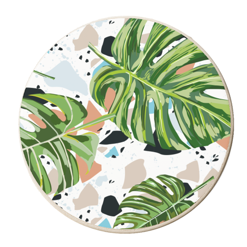 And In Nature I Find The Missing Pieces I Have Been Searching for - personalised beer coaster by Uma Prabhakar Gokhale