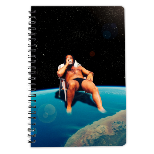 And On The 7th Day ... - personalised A4, A5, A6 notebook by taudalpoi