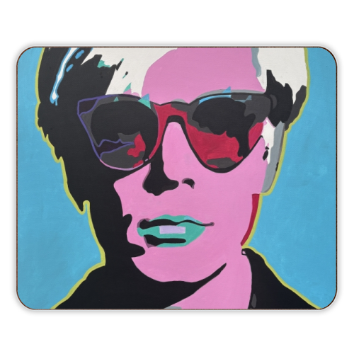 Andy Warhol - designer placemat by Kirstie Taylor
