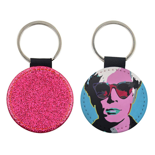 Andy Warhol - keyring by Kirstie Taylor