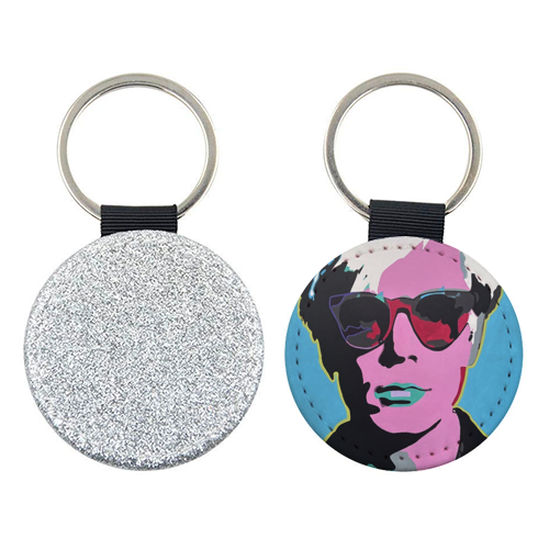 Andy Warhol - keyring by Kirstie Taylor