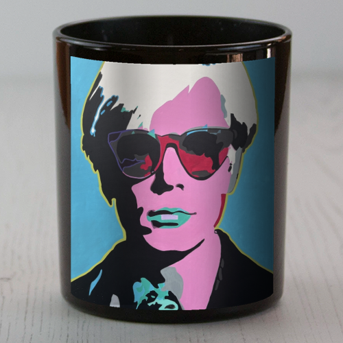 Andy Warhol - scented candle by Kirstie Taylor
