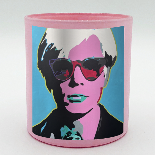 Andy Warhol - scented candle by Kirstie Taylor