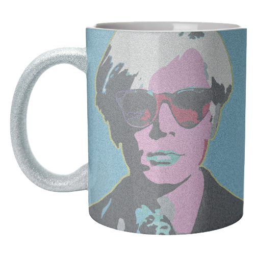 Andy Warhol - unique mug by Kirstie Taylor