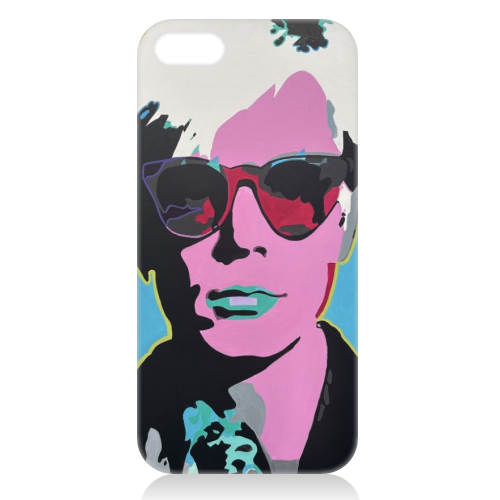 Andy Warhol - unique phone case by Kirstie Taylor