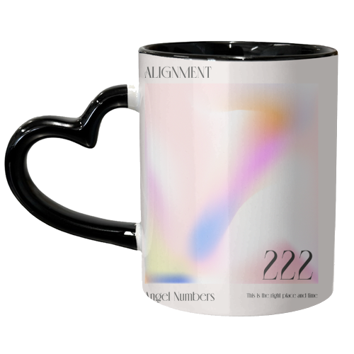 Angel Numbers 222 Alignment - unique mug by Move Studio