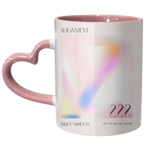 Angel Numbers 222 Alignment - unique mug by Move Studio