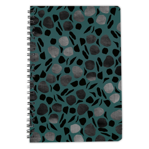 Animal Print Glam #3 #pattern #decor #art - personalised A4, A5, A6 notebook by Anita Bella Jantz